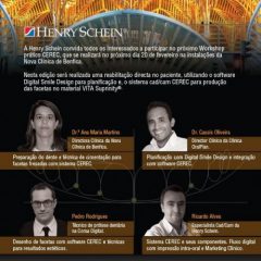 Imagem da notícia: “Workshop pr&aacute;tico de facetas com CEREC e Digital Smile Design”
