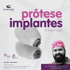 Imagem da notícia: Campus Clinic recebe curso Prótese sobre Implantes