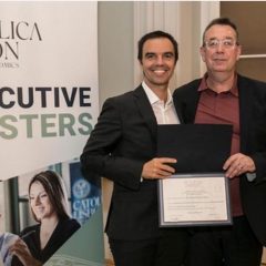 Imagem da notícia: Tiago Santos conclui Master em Gestão, com especialização em Liderança