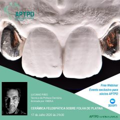 Imagem da notícia: “Cerâmica Feldspática sobre Folha de Platina” com Luciano Pires