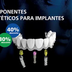 Imagem da notícia: Campanha exclusiva da Argo Baum: componentes protéticos para implantes