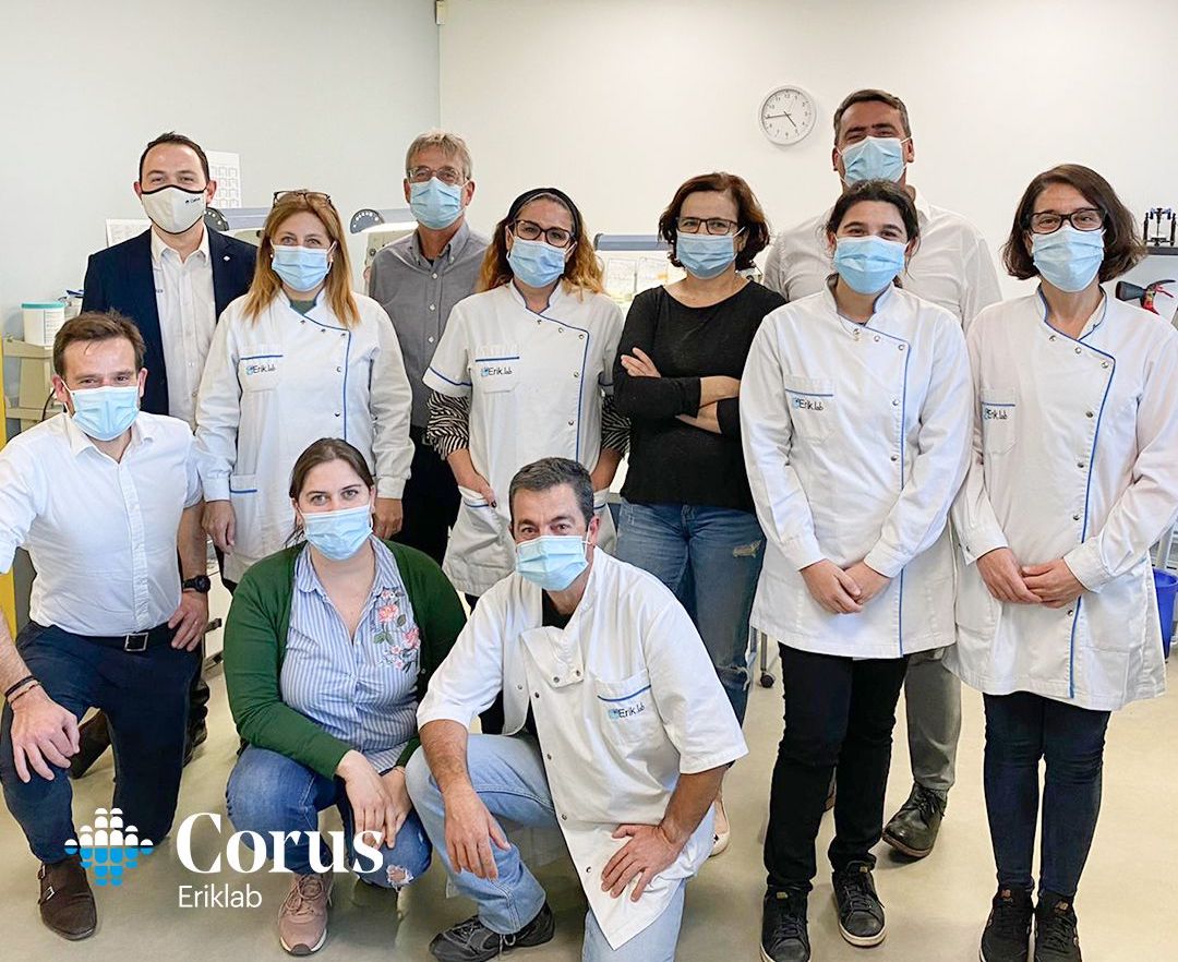 Imagem da notícia: Corus integra laboratório de prótese dentária Eriklab