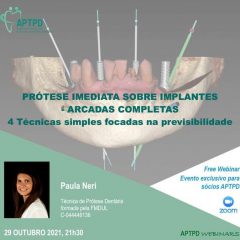 Imagem da notícia: APTPD com novo webinar a 29 de outubro