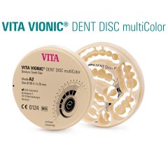 Imagem da notícia: VITA Zahnfabrik disponibiliza VITA VIONIC DENT DISC multicolor
