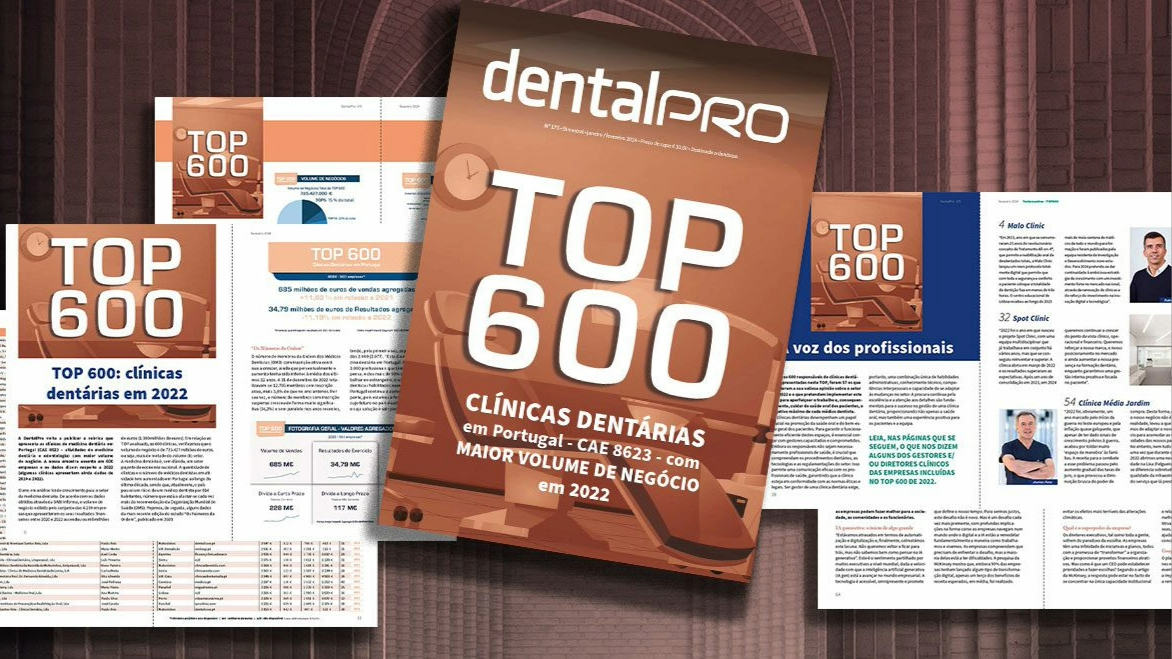 Imagem da notícia: TOP 600: clínicas dentárias em 2022