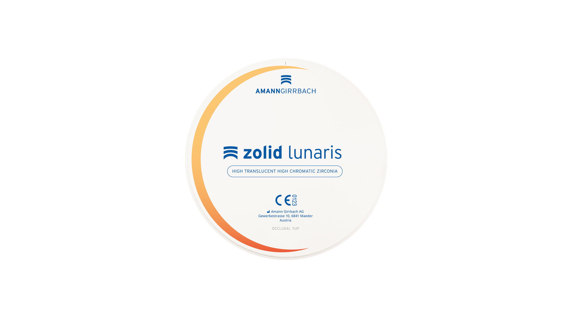 Imagem da notícia: Amann Girrbach lança nova zircónia Zolid Lunaris