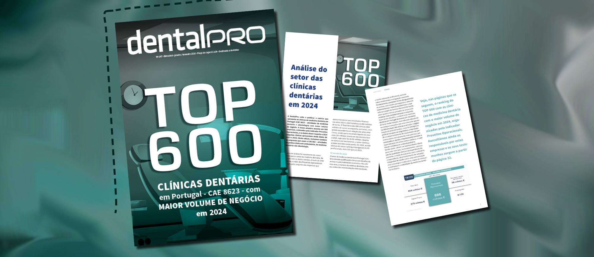 Imagem da notícia: Top 600 das clínicas dentárias já está disponível online